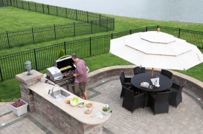 Outdoor Kitchen Construction in Pearland, TX